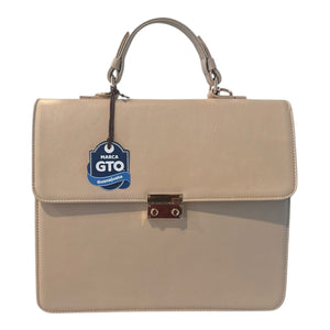 Sáhara – Bolsa Ejecutiva de Piel con Grabado Puntin
