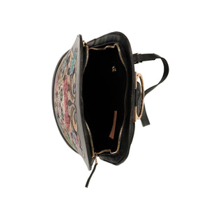 mk-1324 back pack cincelado de  catrina
