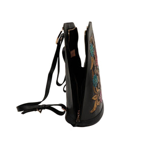 mk-1324 back pack cincelado de  catrina