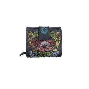 ck-930 cartera cincelada flores color