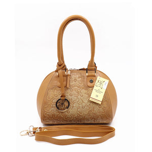 bk-5014 bolsa cincelada trébol bicolor