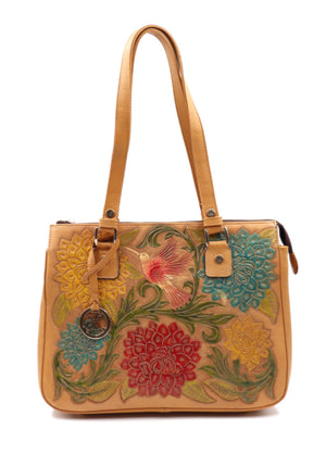 bk-1323 bolsa cincelada dalias colibrí color