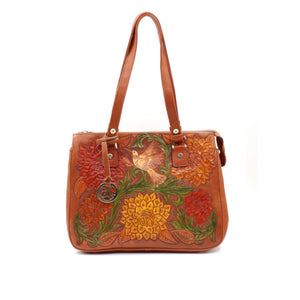 bk-1323 bolsa cincelada dalias colibrí color